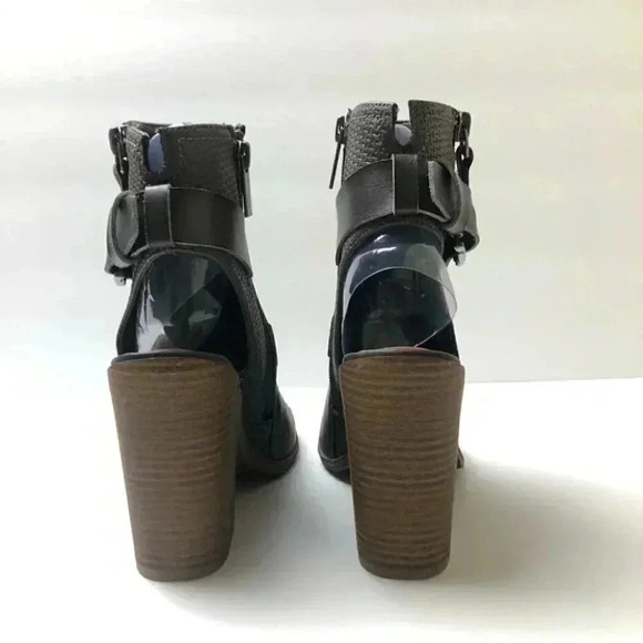 Dolce Vita Teisha  Buckle Block Heel Booties Boots  Sz 7 - Picture 4 of 10